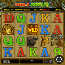 Casumo - Mega Moolah Slot Game
